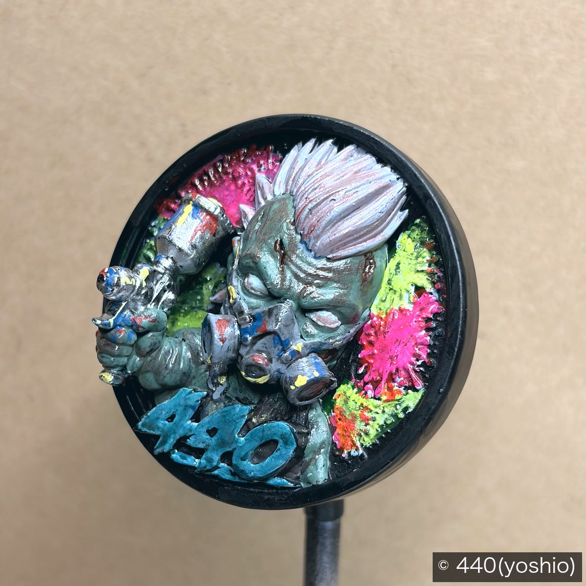 立体アイコンバッチ フルカラー制作例 1