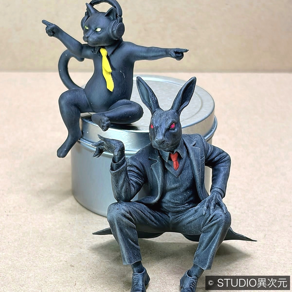 オリジナルフィギュア フルカラー制作例 2